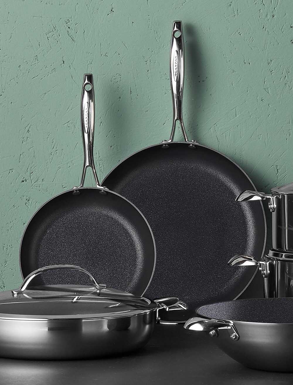 HAPTIQ 2-Piece Fry Pan Set