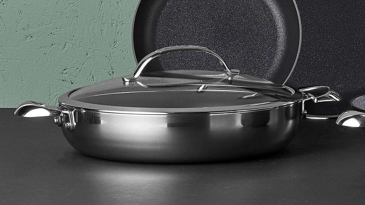 HAPTIQ Covered Chef Pan