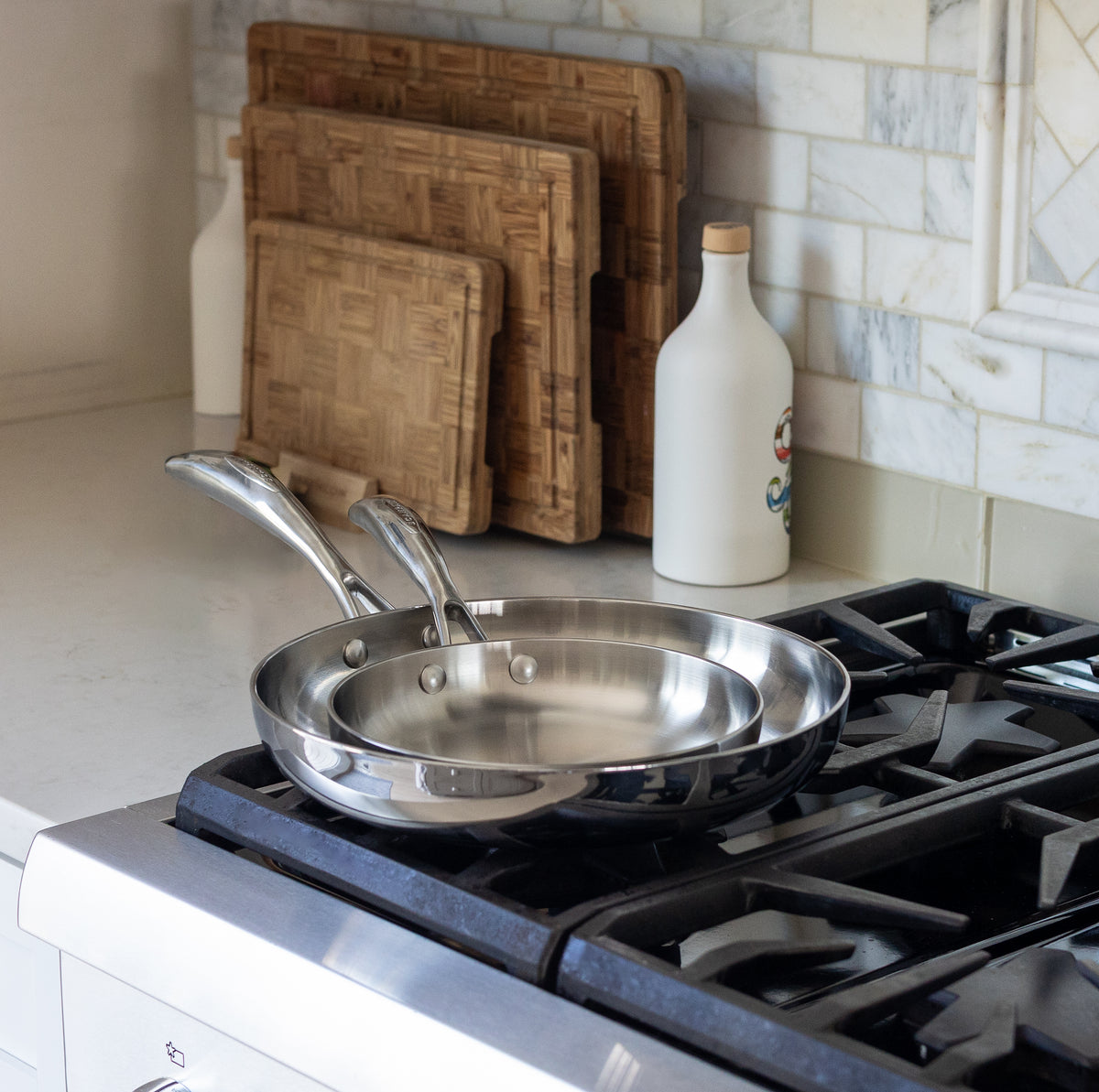 HAPTIQ S 2-Piece Fry Pan Set - 8" & 10.25"