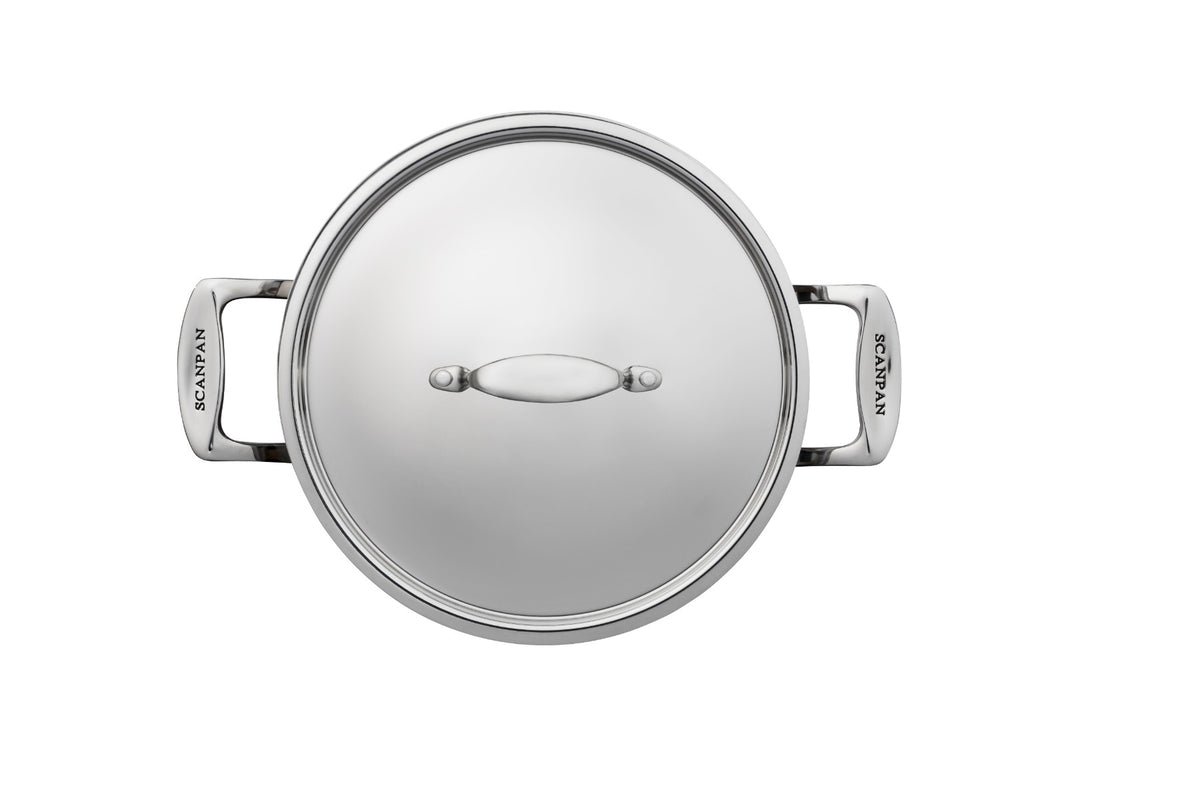FUSION 5 8 QT Stock Pot with Lid
