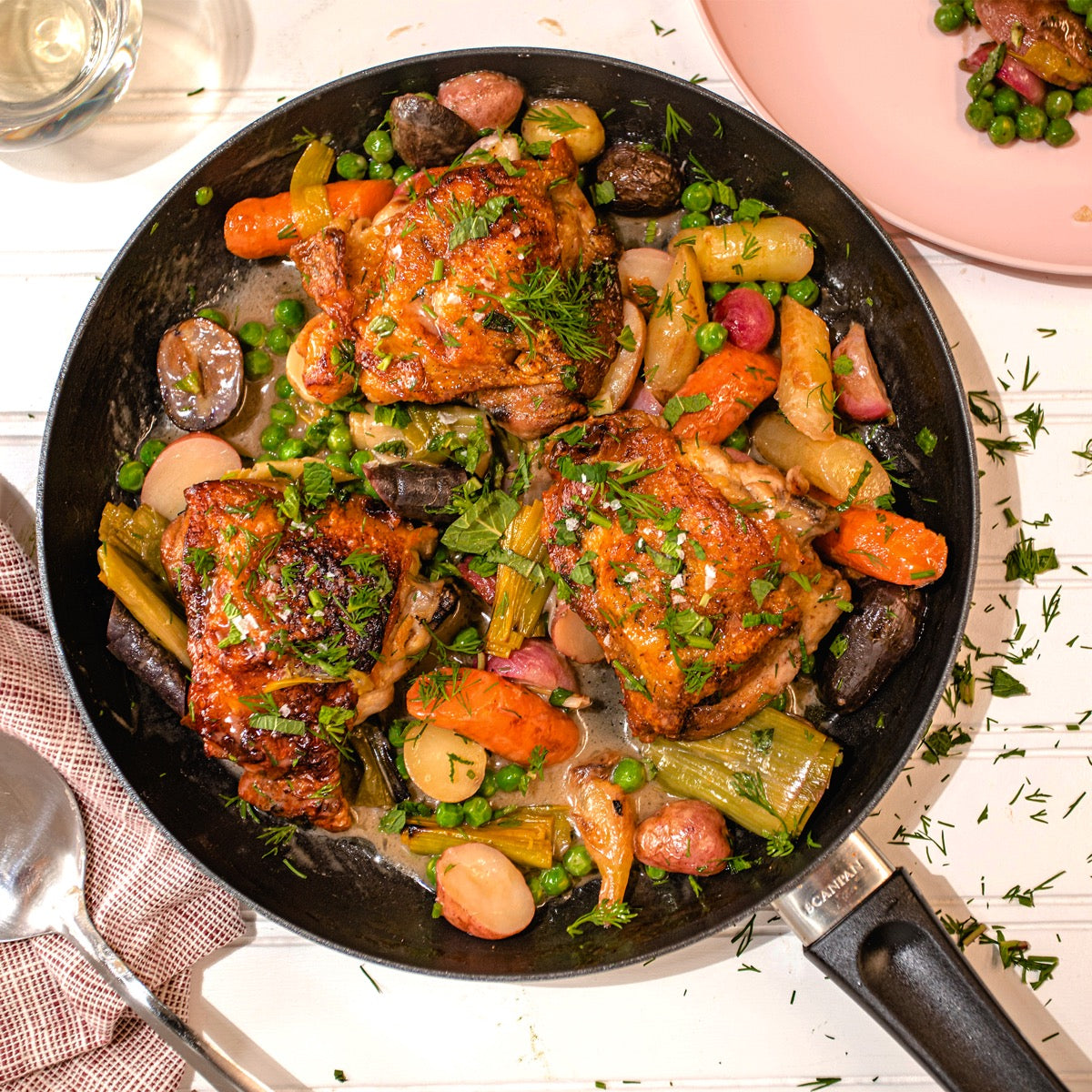 CLASSIC 10.25'' Fry Pan + Lid Set