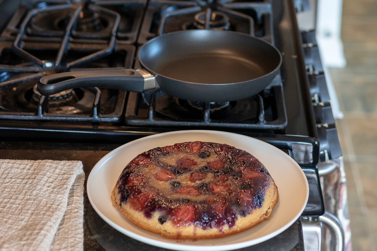 Small Pan, Big Flavor: Baking an Upside-Down Berry Cake in Your Classic 8" SCANPAN Fry Pan