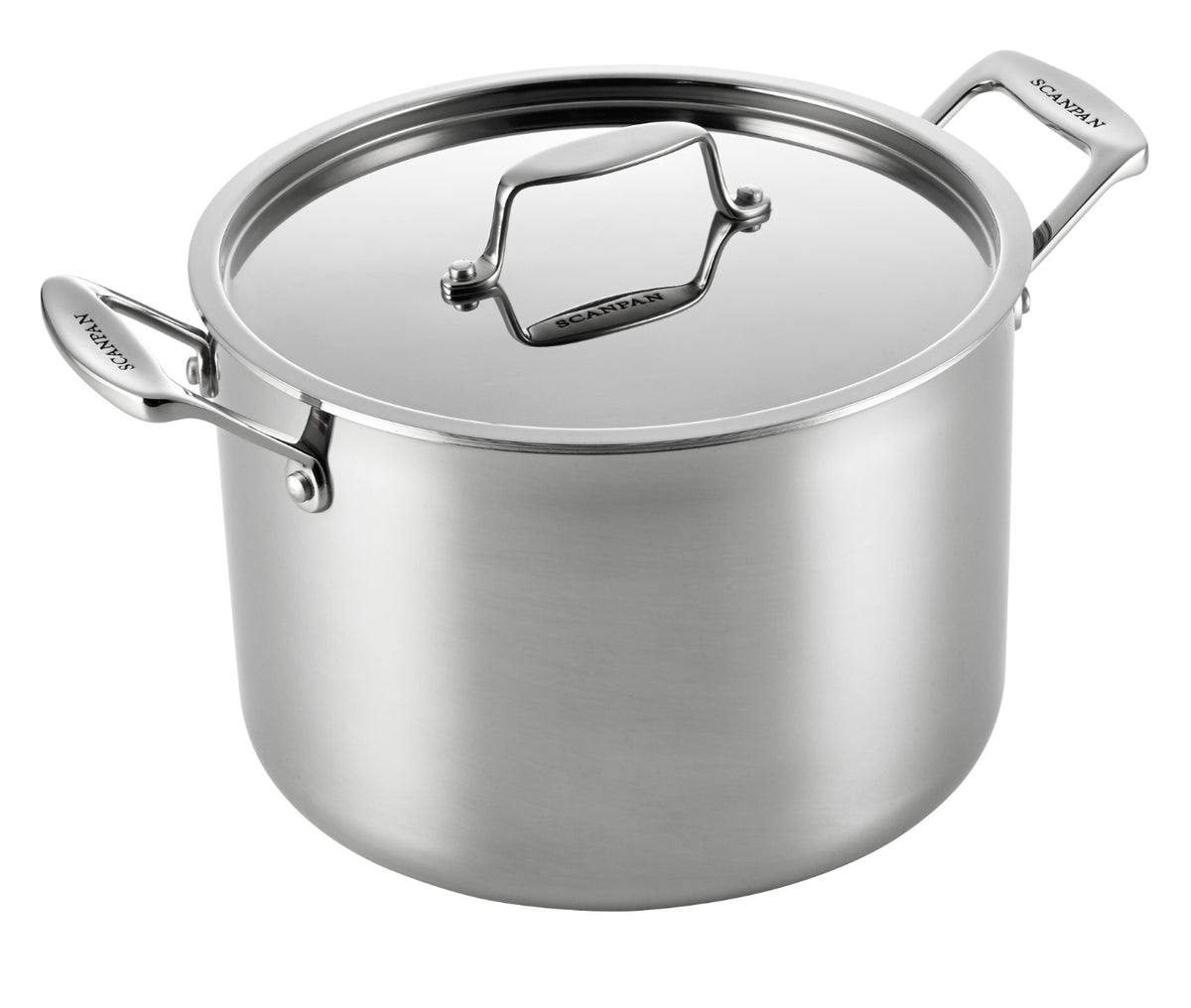 FUSION 5 8 QT Stock Pot with Lid