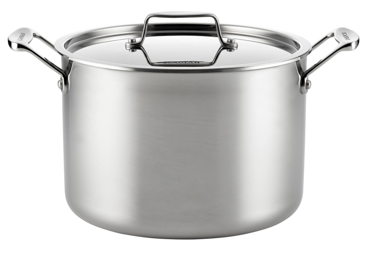 FUSION 5 8 QT Stock Pot with Lid